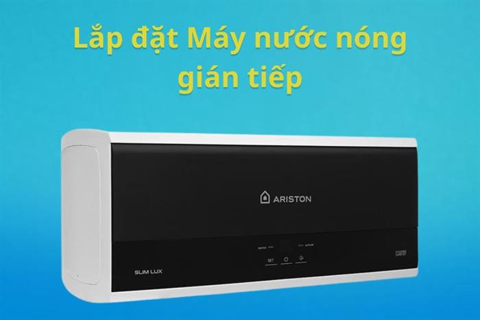 Lắp đặt Máy nước nóng gián tiếp Màu Đỏ