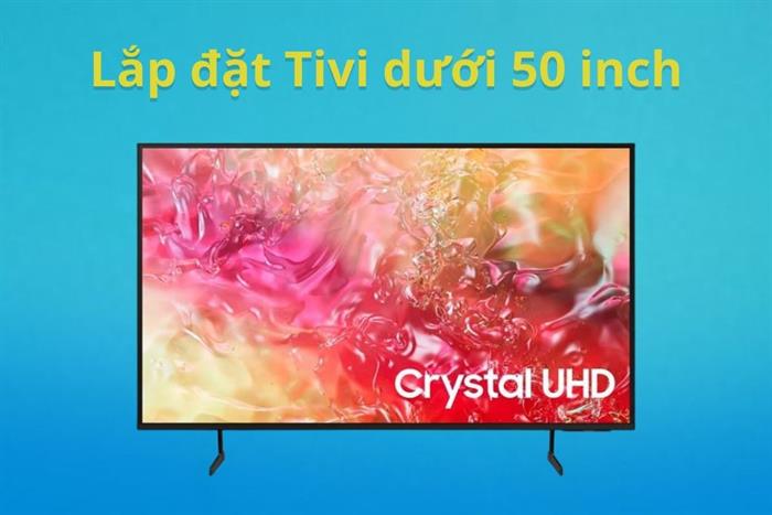 Lắp đặt Tivi dưới 50 inch Màu Đỏ