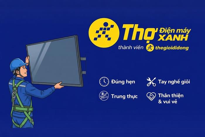 Lắp đặt Tivi dưới 50 inch Màu Đỏ