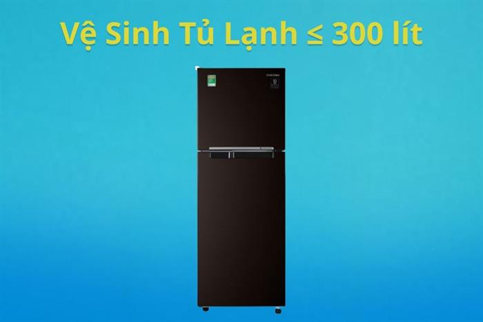 Dịch vụ vệ sinh tủ lạnh ≤ 300 lít Màu Đỏ