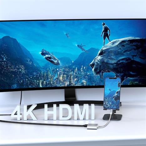 Hub chuyển đổi Type C 4 in 1 MicroPack Power Hub Mini 2 MDC 4V Màu Bạc