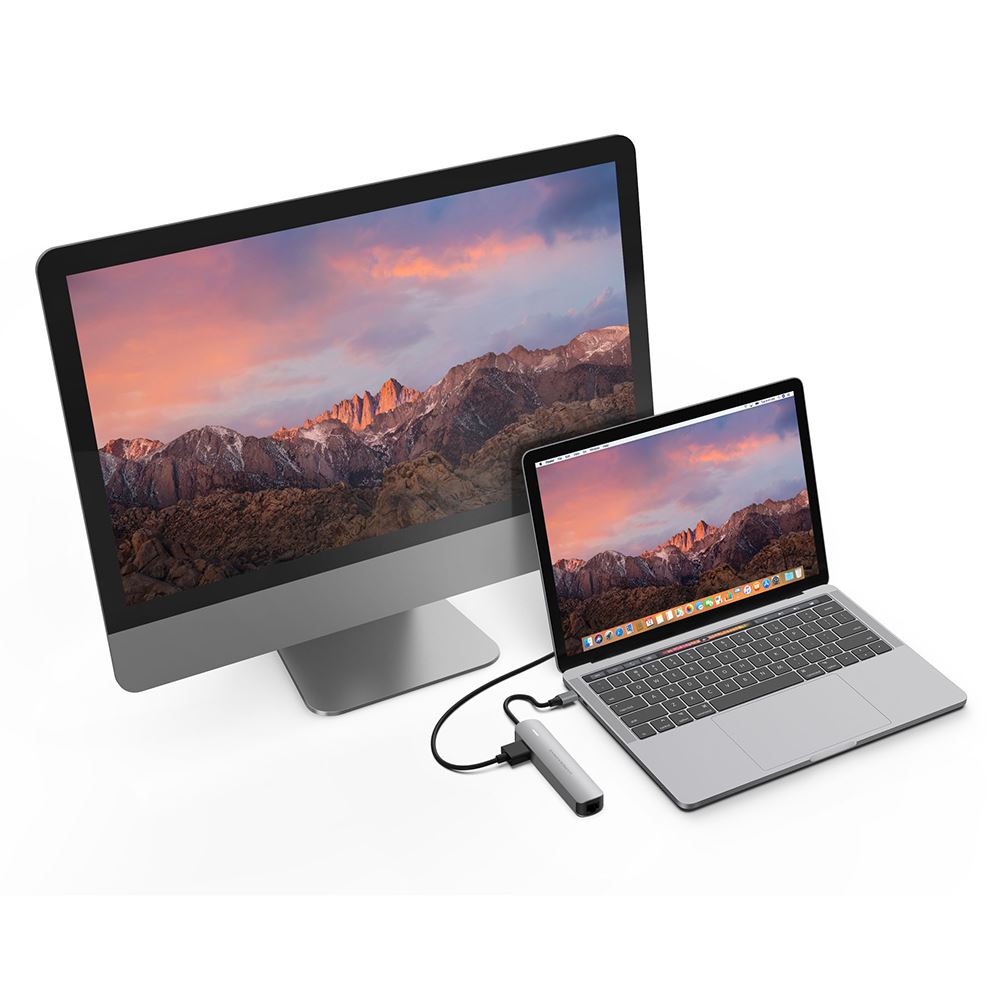 Hub chuyển đổi Type-C 6 in 1 Hyperdrive HD233B-SILVER - 8