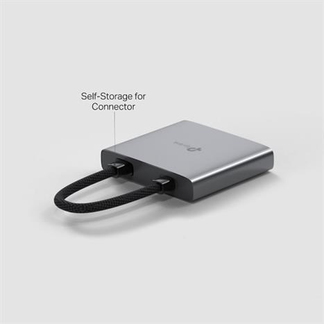 Hub chuyển đổi Type C 3 in 1 TP-Link UH3020C Màu Đen