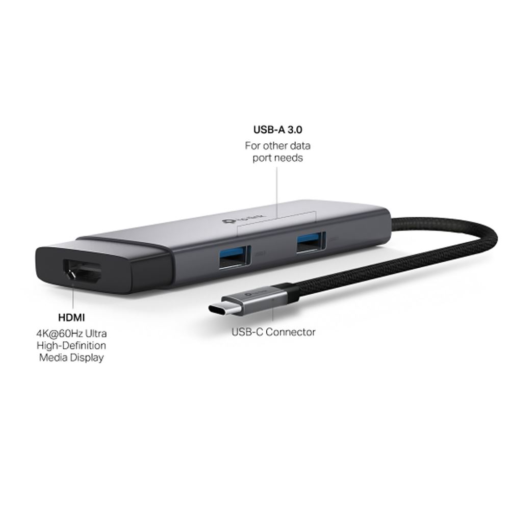 Hub chuyển đổi Type C 5 in 1 TP-Link UH5020C - 3