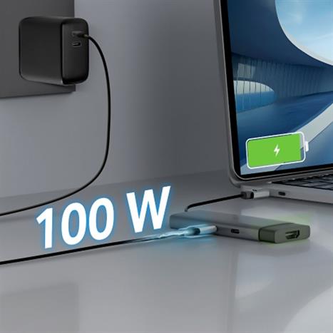 Hub chuyển đổi Type C 5 in 1 TP-Link UH5020C Màu Đen