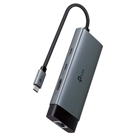 Hub chuyển đổi Type C 6 in 1 TP-Link UH6120C Màu Đen
