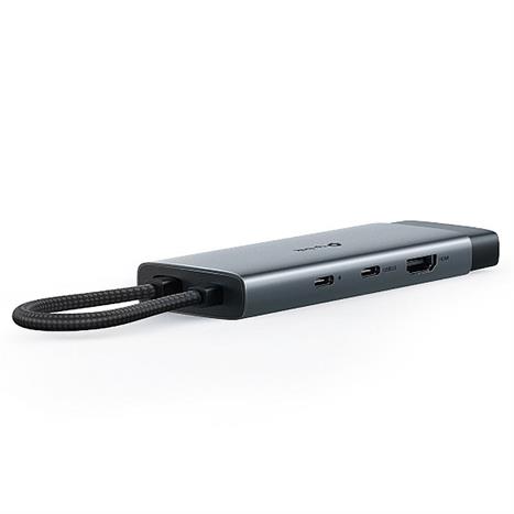 Hub chuyển đổi Type C 6 in 1 TP-Link UH6120C Màu Đen