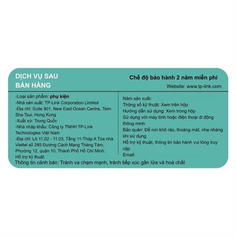 Hub chuyển đổi Type C 7 in 1 TP-Link UH7020C Màu Đen