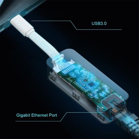Hub chuyển đổi USB sang LAN TP-Link UE300C Màu Trắng