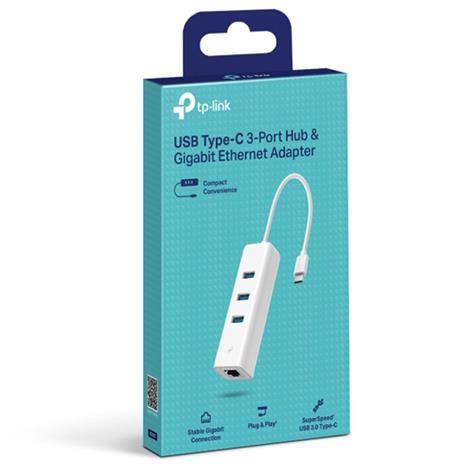 Hub chuyển đổi USB 4 in 1 TP-Link UE330C Màu Trắng