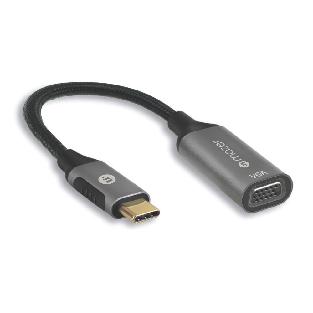 Hub chuyển đổi Type-C - VGA Mazer M-USBCAL351-GY - Cổng kết nối