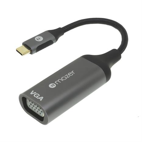 Hub chuyển đổi Type-C - VGA Mazer M-USBCAL351-GY Màu Xám