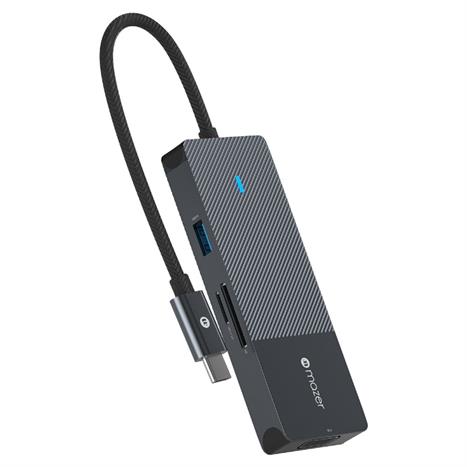Hub chuyển đổi Type-C 8 in 1 Mazer M-UC2MULTI7005-BK Màu Đen