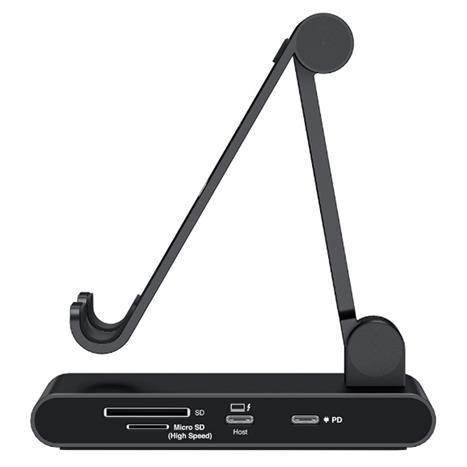 Hub chuyển đổi Type-C 8 in 1 Mazer M-UC2MULTI8200-BK Màu Đen