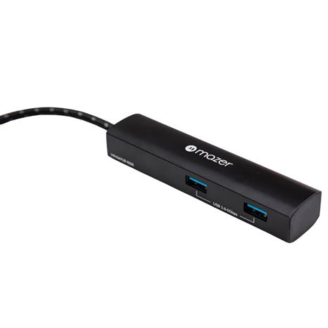 Hub chuyển đổi Type-C 4 in 1 Mazer M-UC2MULTI6000 Màu Đen