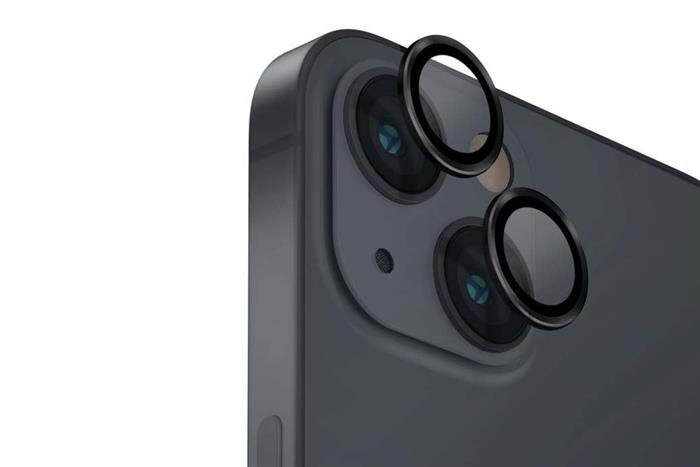 Miếng dán camera iPhone 14 /14 Plus UniQ Màu Đen