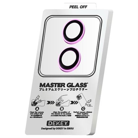 Miếng dán camera iPhone 17 DEKEY 3D Camera Lens - Tím Màu Tím