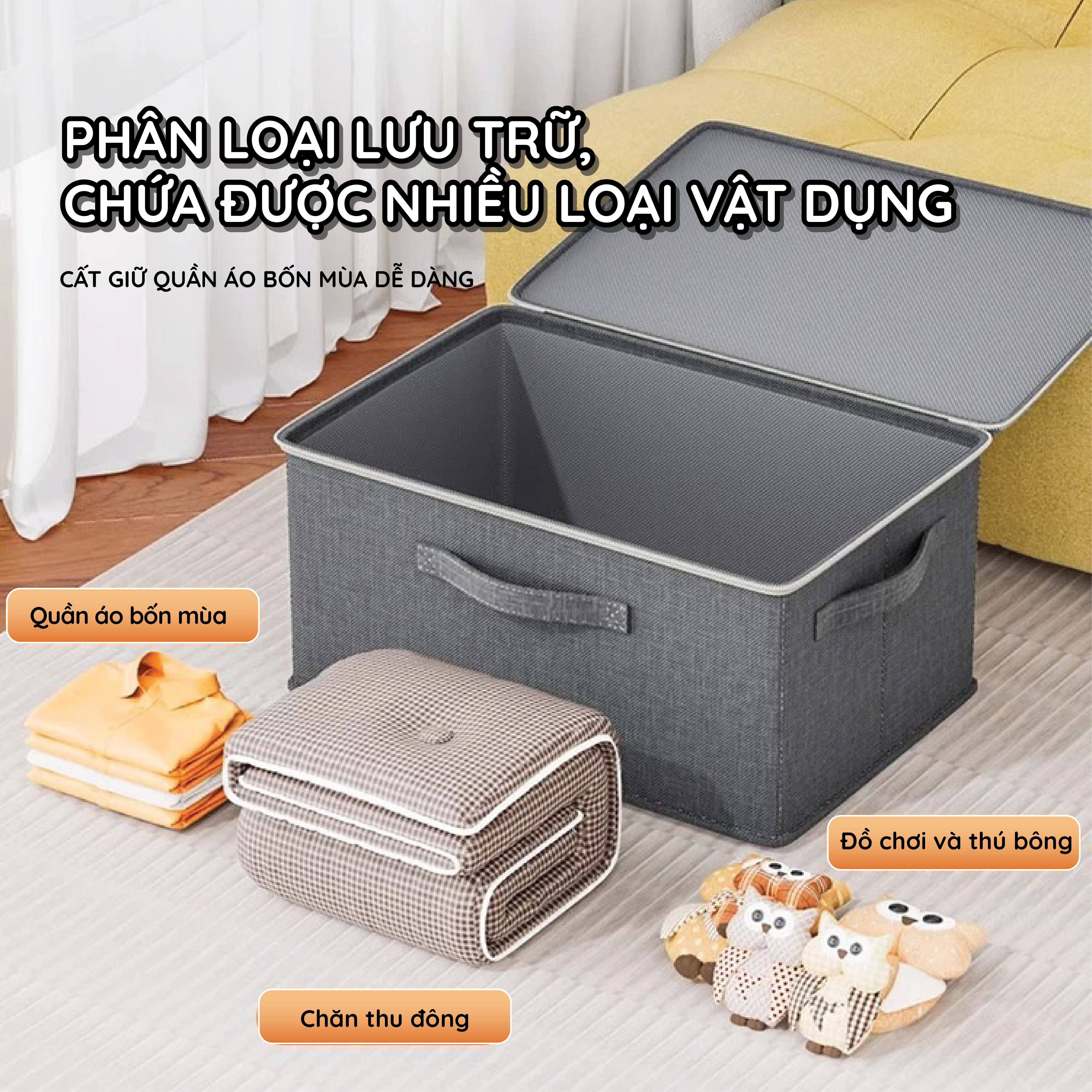 Hộp nhựa đựng đồ đa năng Tanaka SB09MGR size M Màu Xám