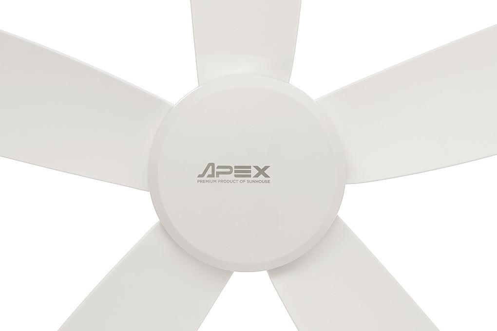 Quạt trần Sunhouse Apex 5 cánh APF7668W 60W Màu Trắng