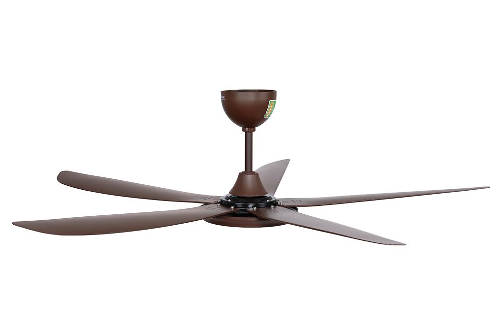 Quạt trần Sunhouse Apex 5 cánh APF7665B 50W Màu Nâu