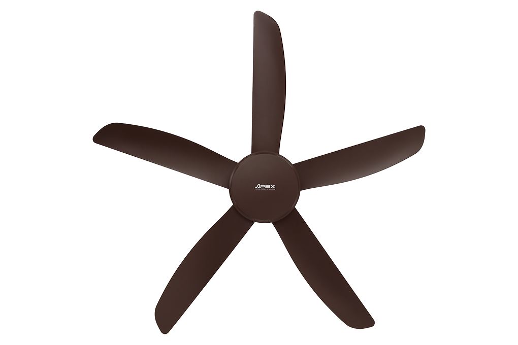 Quạt trần Sunhouse Apex 5 cánh APF7665B 50W Màu Nâu