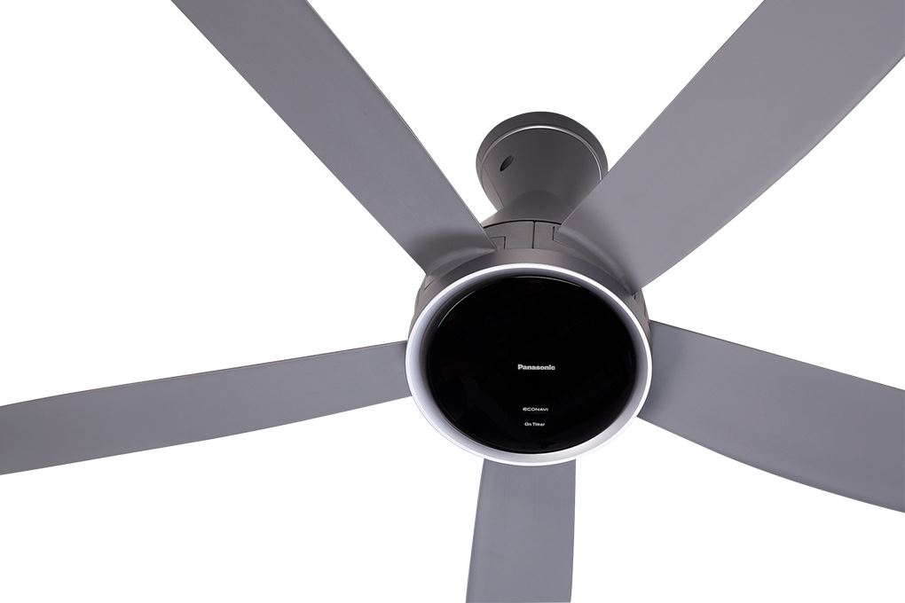 Quạt trần Panasonic 5 cánh F-60HAN 40W Màu Xám