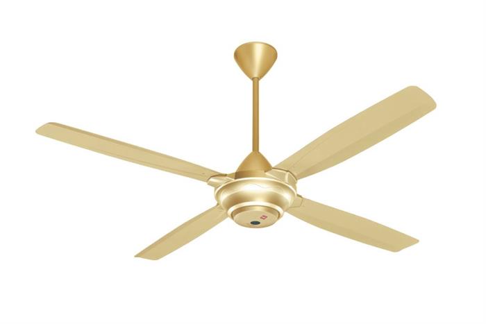 Quạt trần KDK 4 cánh M56XR(GD) 59W Màu Vàng