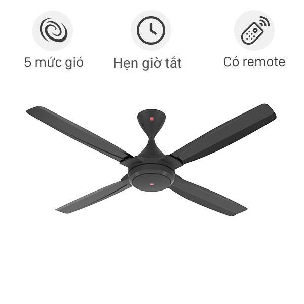 Quạt trần KDK 4 cánh G56DG(DG) 29W