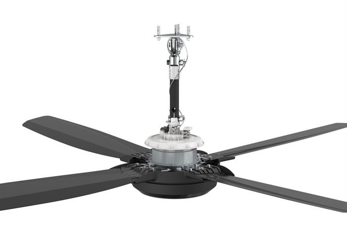 Quạt trần KDK 4 cánh G56DG(DG) 29W Màu Xám