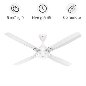 Quạt trần KDK 4 cánh G56DG(WH) 29W