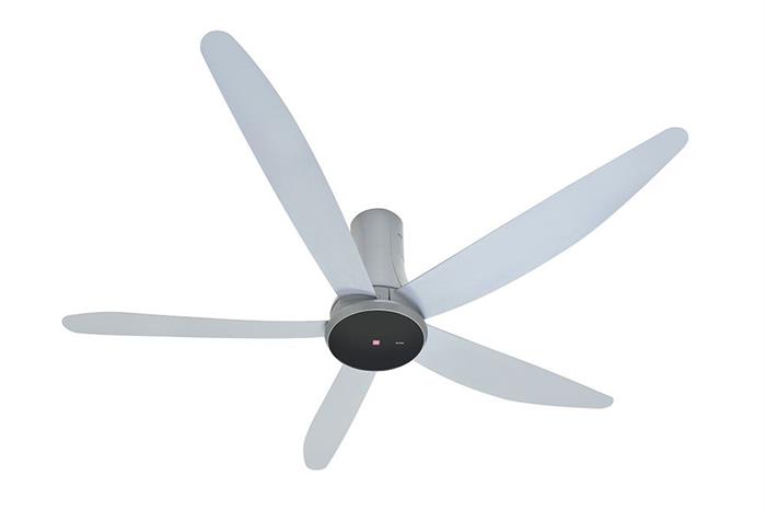 Quạt trần KDK 5 cánh T60DW(GY) 37W Màu Xám