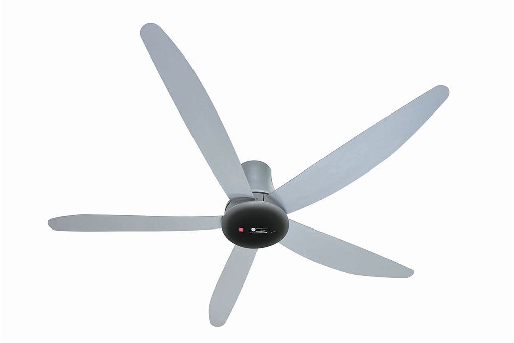 Quạt trần KDK 5 cánh T60AW(SIL) Màu Bạc