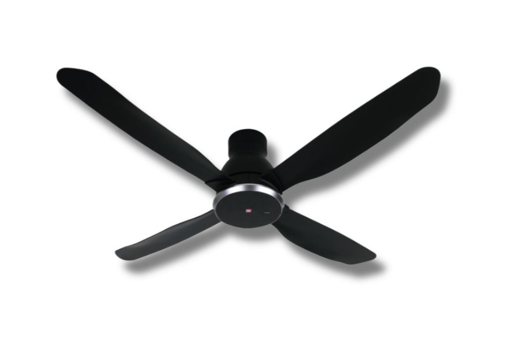 Quạt trần  KDK 4 cánh W56WV(BK) 39W Màu Đen