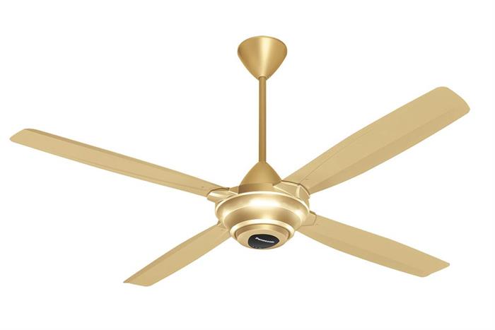 Quạt trần Panasonic 4 cánh F-56MZG-GOS (F-56MZGTBGAV) 59W Màu Vàng đồng