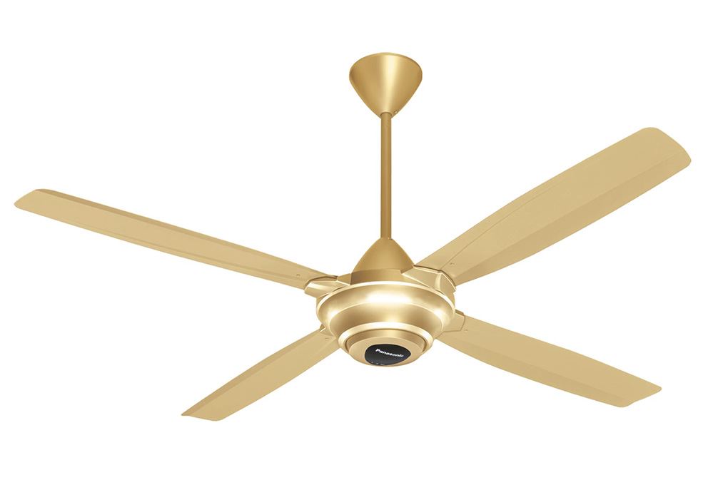 Quạt trần Panasonic 4 cánh F-56MZG-GOS (F-56MZGTBGAV) 59W Màu Vàng đồng