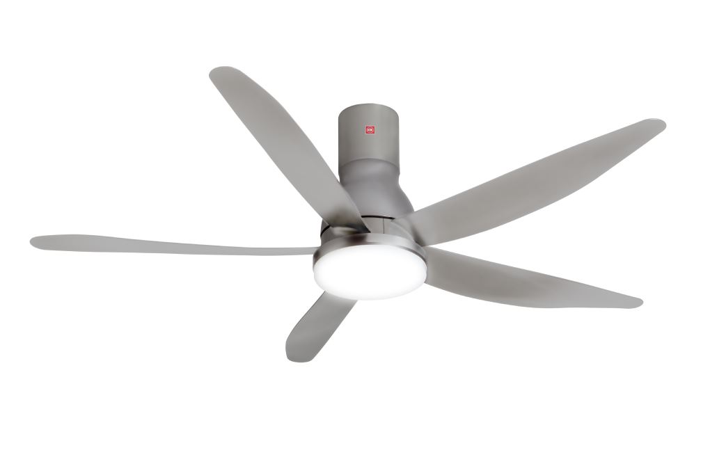 Quạt trần KDK 5 cánh U60FWS(SIL) 59W Màu Bạc