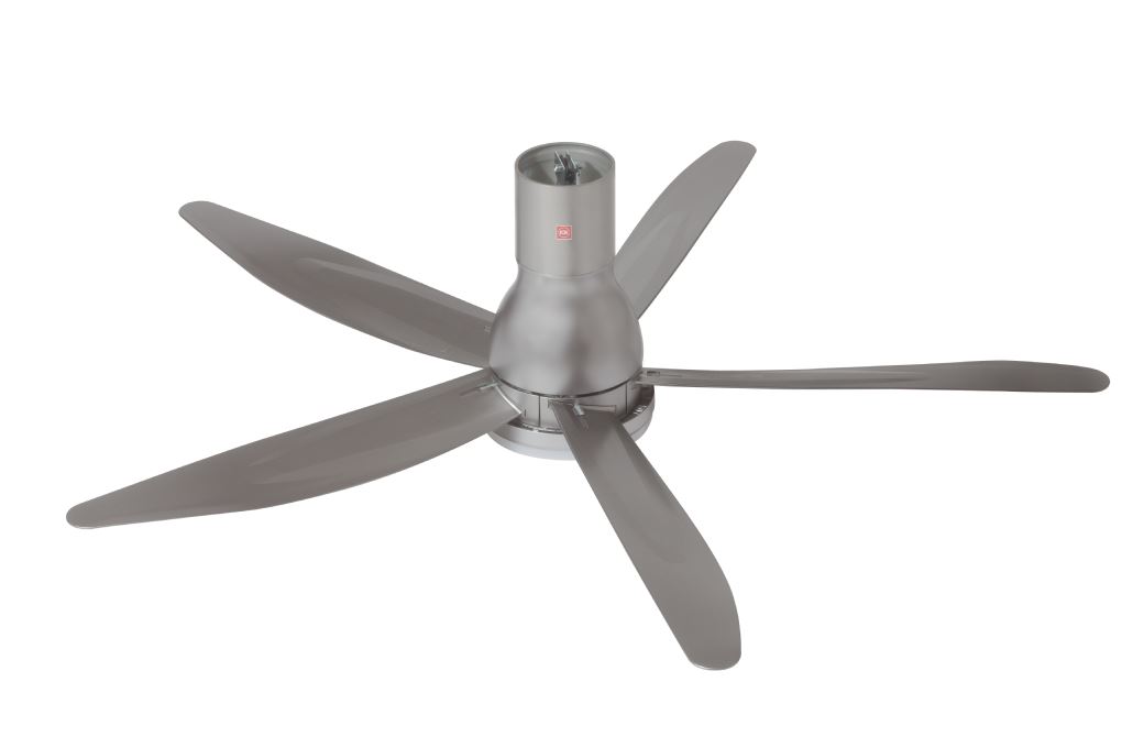 Quạt trần KDK 5 cánh U60FWS(SIL) 59W Màu Bạc