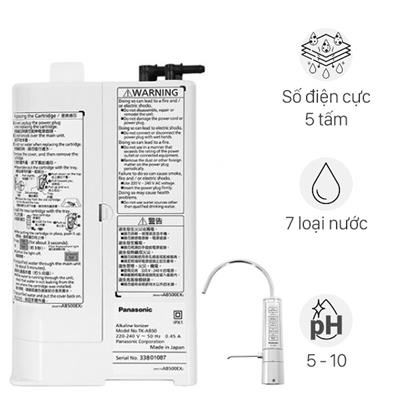 Máy lọc nước điện giải ion kiềm Panasonic TK-AB50 5 tấm điện cực