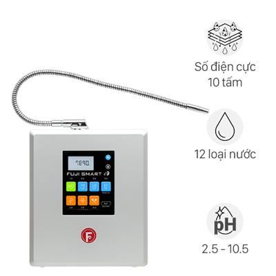 Máy lọc nước điện giải ion kiềm Fuji Smart i9 10 tấm điện cực