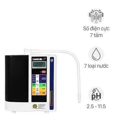 Máy lọc nước điện giải ion kiềm Kangen LeveLuk SD501 7 tấm điện cực