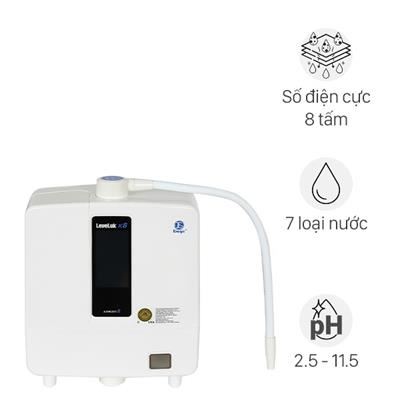 Máy lọc nước điện giải ion kiềm Kangen LeveLuk K8 8 tấm điện cực
