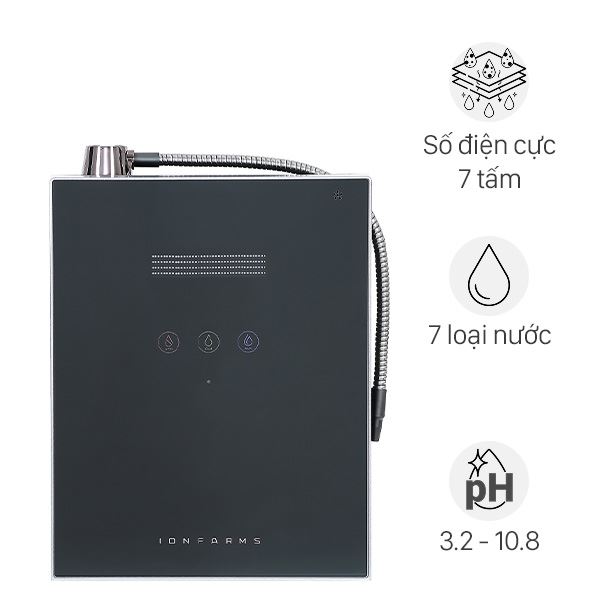 Máy Lọc Nước IonFarms Alpha-1700 7 Tấm Điện Cực