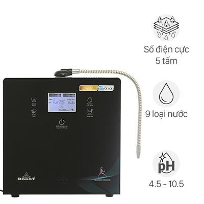 Máy lọc nước điện giải ion kiềm ROBOT IonPrince 59X 5 tấm điện cực