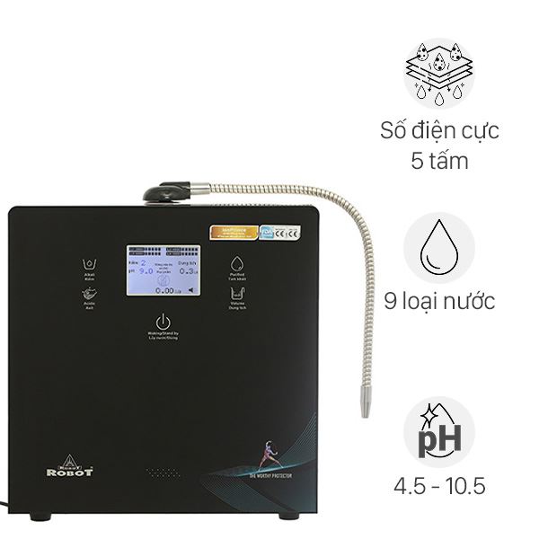 Máy Lọc Nước ROBOT IonPrince 59X 5 tấm điện cực