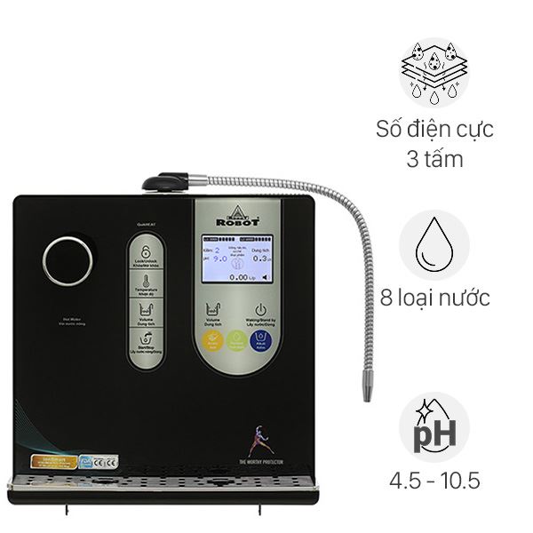 Máy lọc nước điện giải ion kiềm nóng nguội ROBOT IonSmart 38X