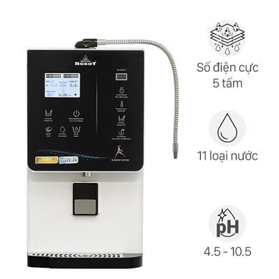 Máy lọc nước điện giải ion kiềm nóng nguội lạnh ROBOT IonQueen 511X 5 tấm điện cực