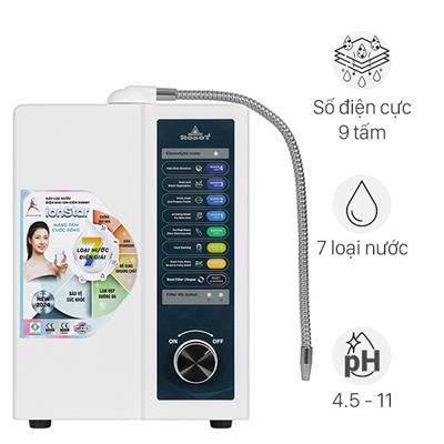Máy lọc nước điện giải ion kiềm ROBOT IonStar 9X 9 tấm điện cực