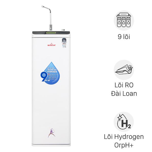 Máy Lọc Nước Ro Hydrogen Robot Hydromega - 9X 9 Lõi