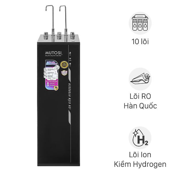 Máy Lọc Nước Ro Nóng Nguội Lạnh Hydrogen Ion Kiềm Mutosi Mp - S1021H 10 Lõi