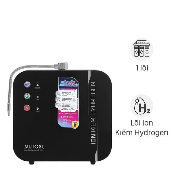 Máy chuyển đổi nước RO tạo nước nóng lạnh ion kiềm Hydrogen Mutosi MD-199H 1 lõi